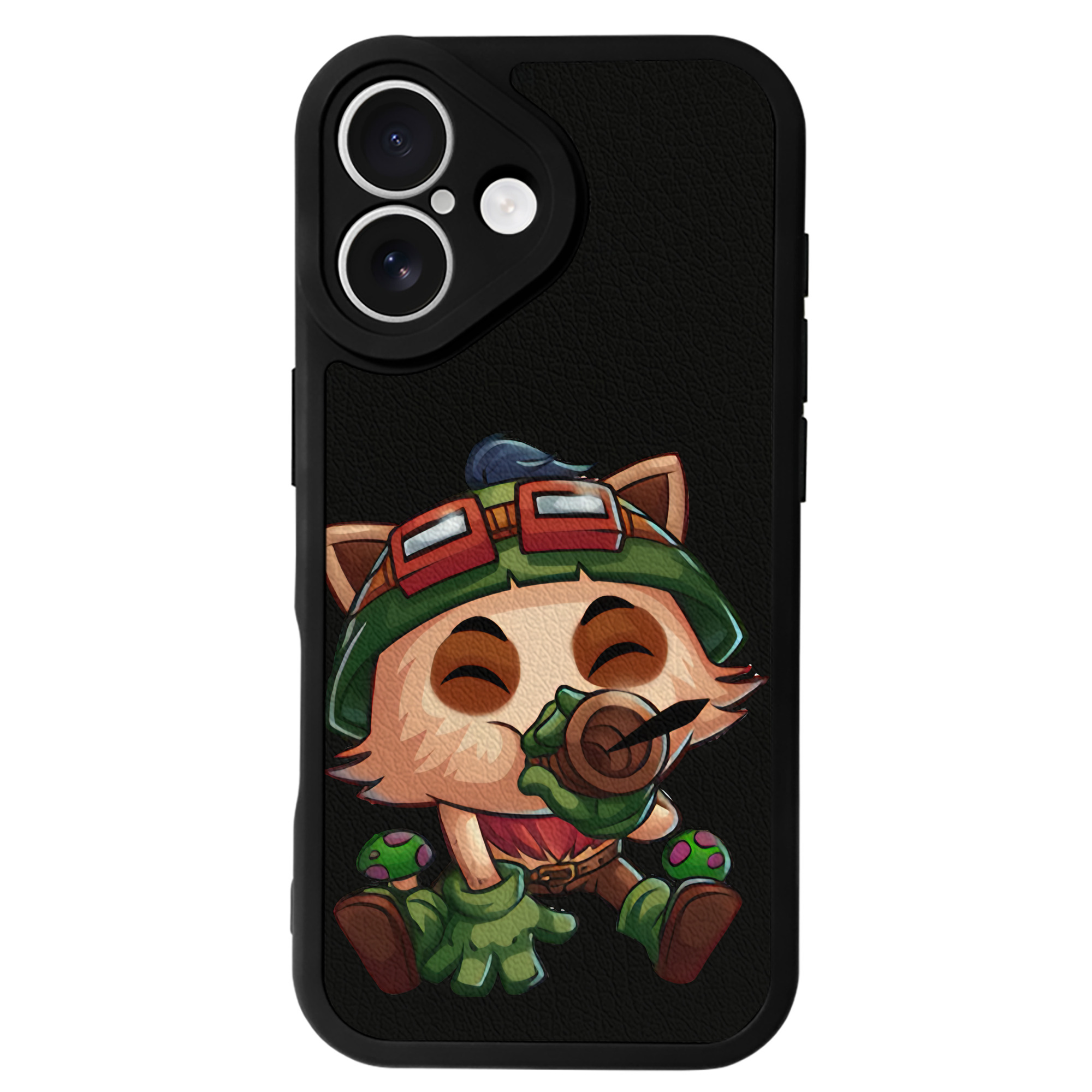 リーグ・オブ・レジェンド League of Legends LOL 【iPhone 16シリーズ対応】シリコンスマホケース（レザー調） 材質：シリコン